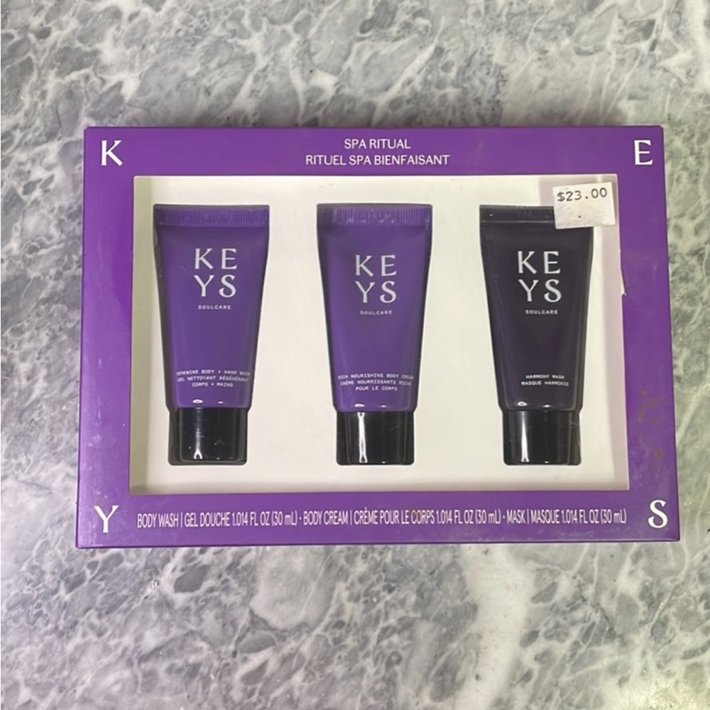 New‎ Keys Soulcare Skincare Set